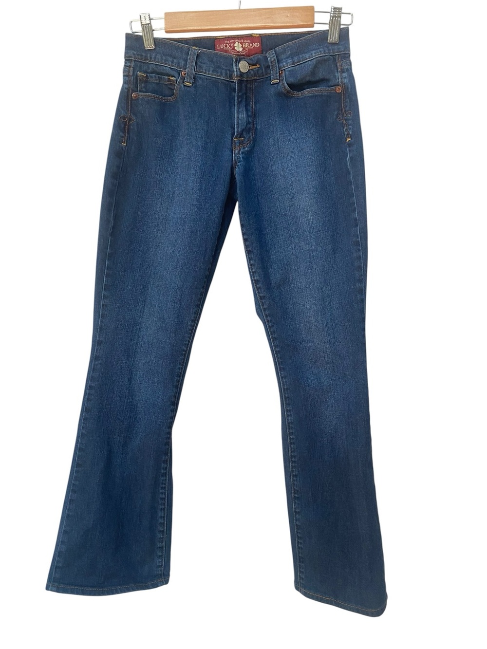 Vintage Low Rise Lucky Brand Sofia Boot Bootcut Blue Jeans 2 26